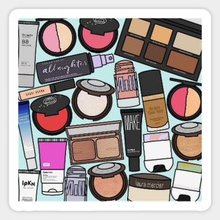 Makeup Collage Sticker